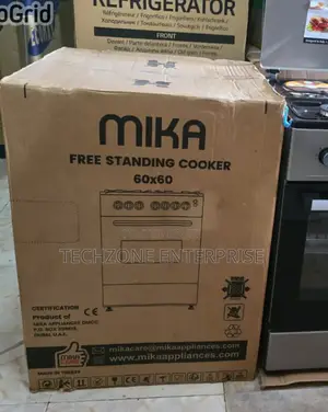 Mika Standing Cookers 60*60cm 3 Gas Burner + 1 Electric