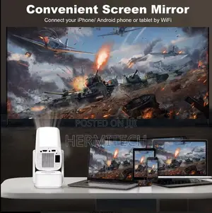 Portable Wifi Projector Screen Mirror Projector