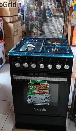 Syinix 50*50cm 3g+1e Standing Cooker With Electric Oven