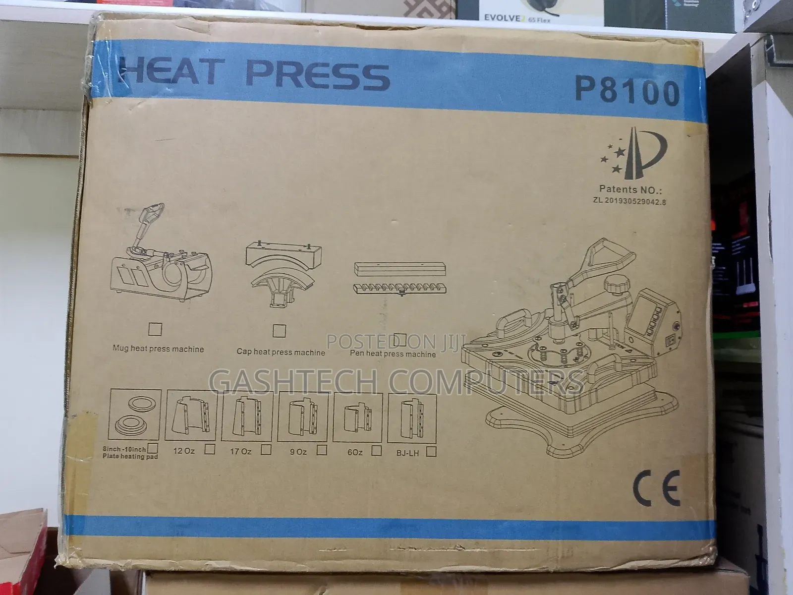 High Quality Heat Press 8-in-1 Machine