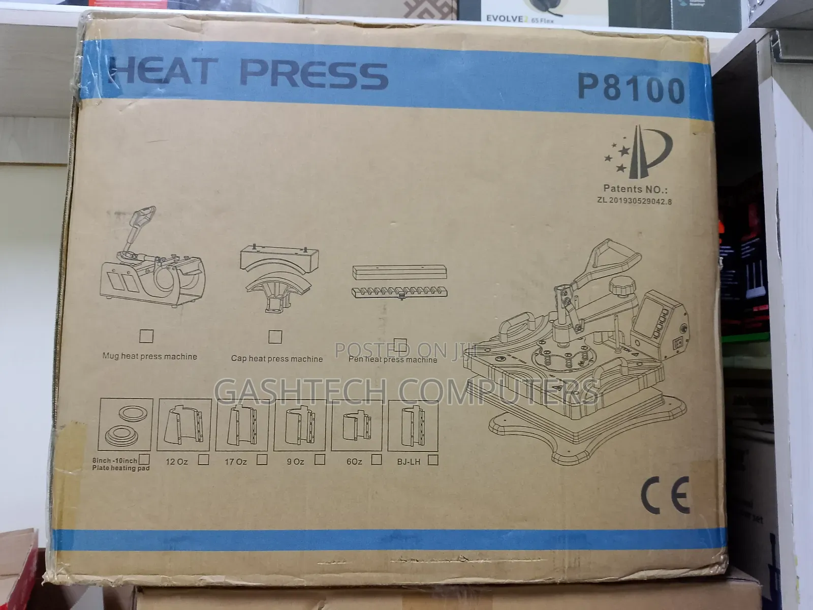 High Quality Heat Press 8-in-1 Machine