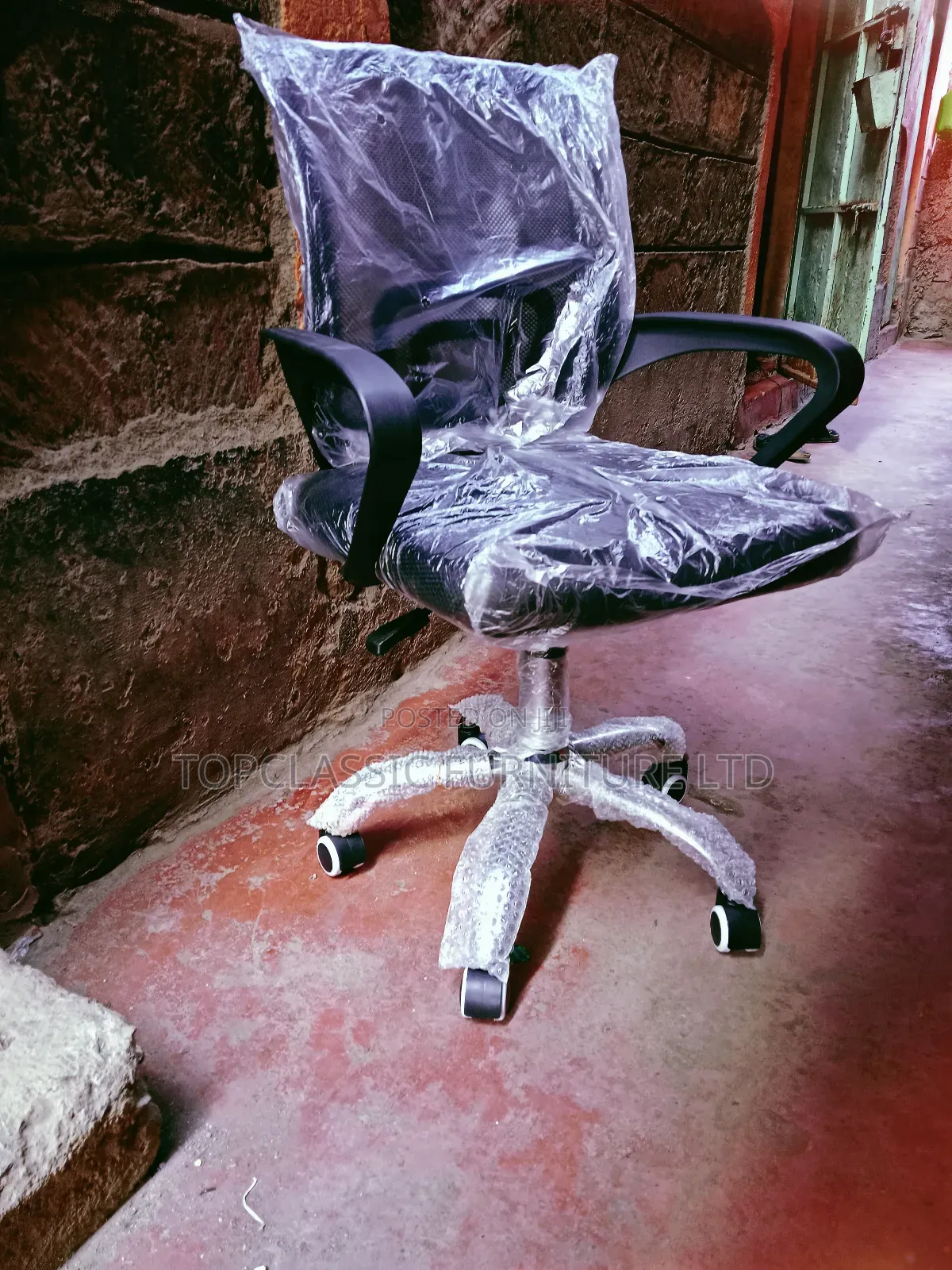 Office Chair (Black Mesh )