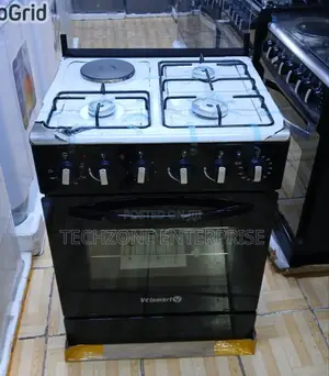 Volsmart 60*60 3 Gas + 1 Electric Cooker With Electric Oven,