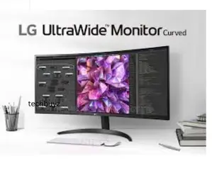 Lg 34 Inch Curved Ultrawide QHD (3440x1440) 60hz, Lan (Rj-45