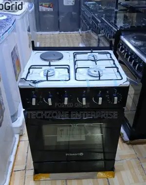 Volsmart 60*60 3 Gas + 1 E Standing Cooker Rotisserie