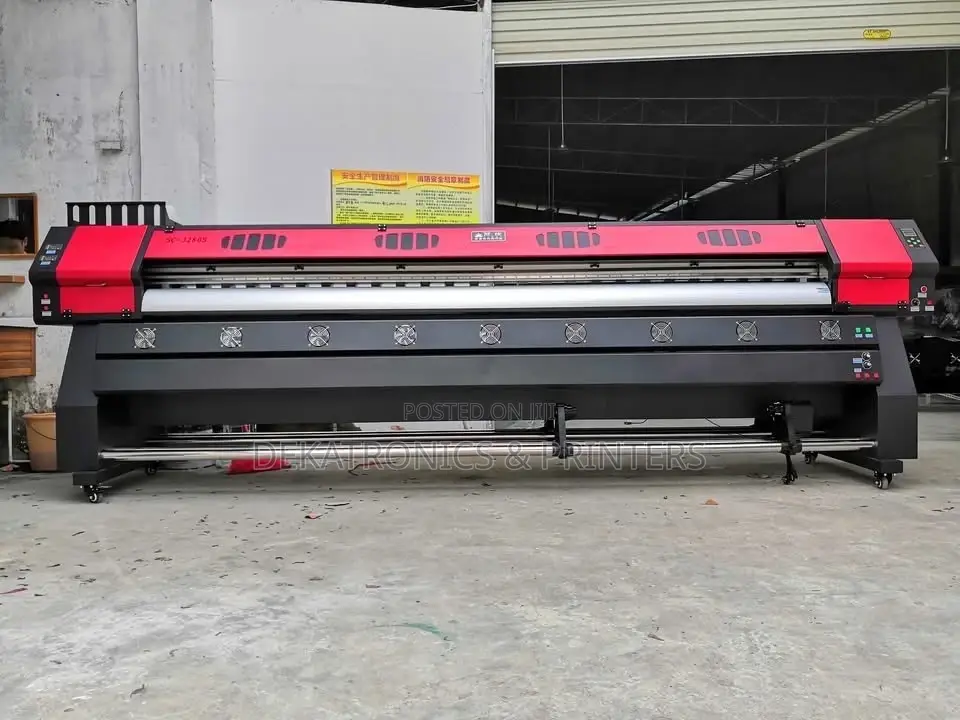 10.5ft Large Format Print With Double I3200 Heads