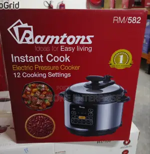 Ramtons Rm582 Electric Pressure Cooker - 6 Litres