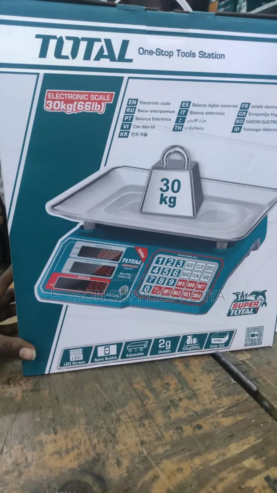 Weighing Scale 30kg Total Commercial Price Computing Platform Scales