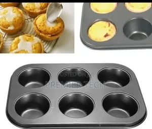 6 Holes Cup Cake Moulds