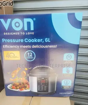 Von Vscp60mmx 6 Litres Electric Pressure Cooker, Warranty
