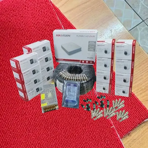 Easy to Install Hikvision 16 1080p CCTV Cameras Full Package