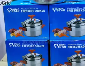Great Star 9 Litres Aluminum Non Explosive Pressure Cooker