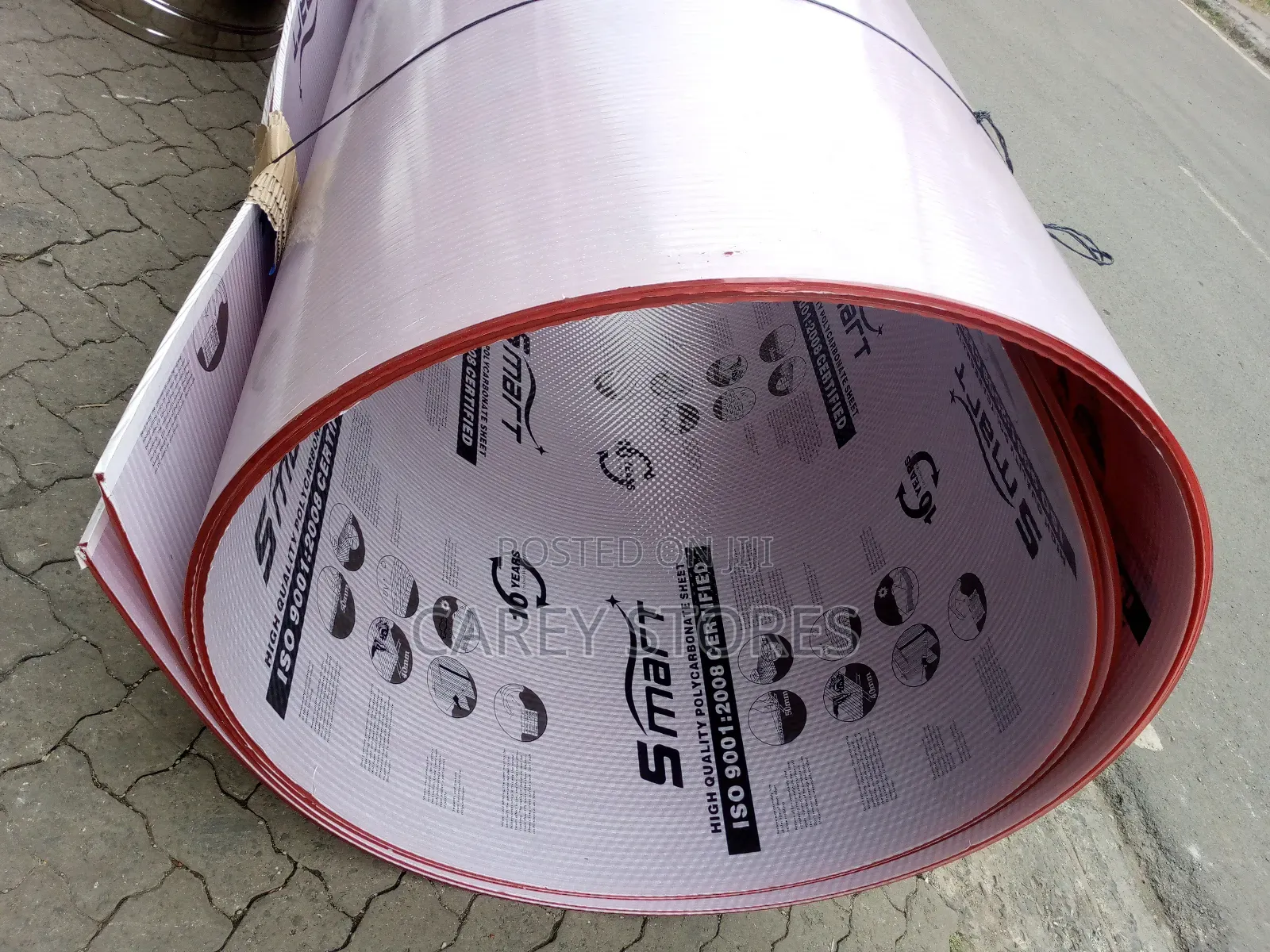 Polycarbonate Sheets / Red Polycarbonate