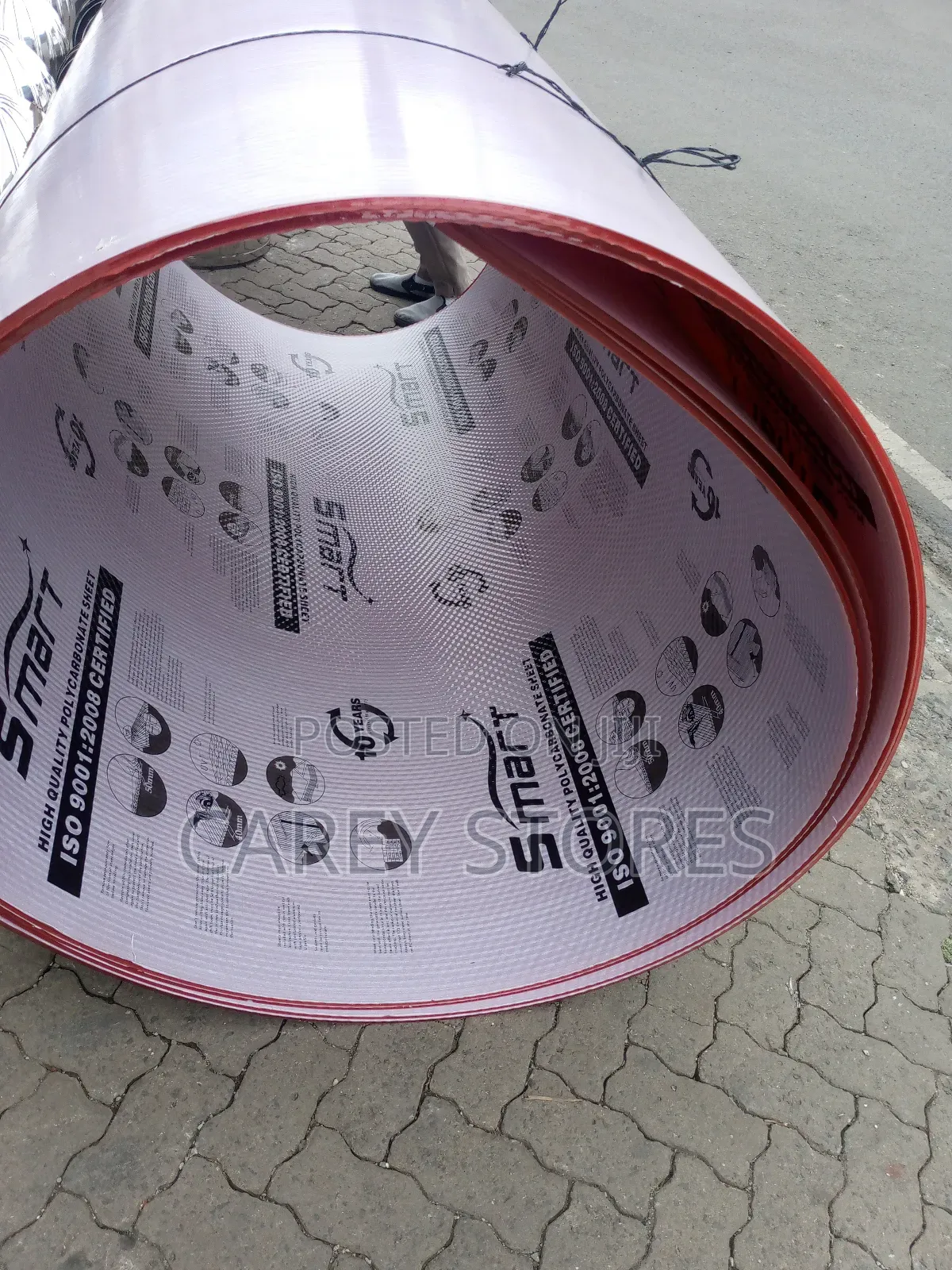 Polycarbonate Sheets / Red Polycarbonate
