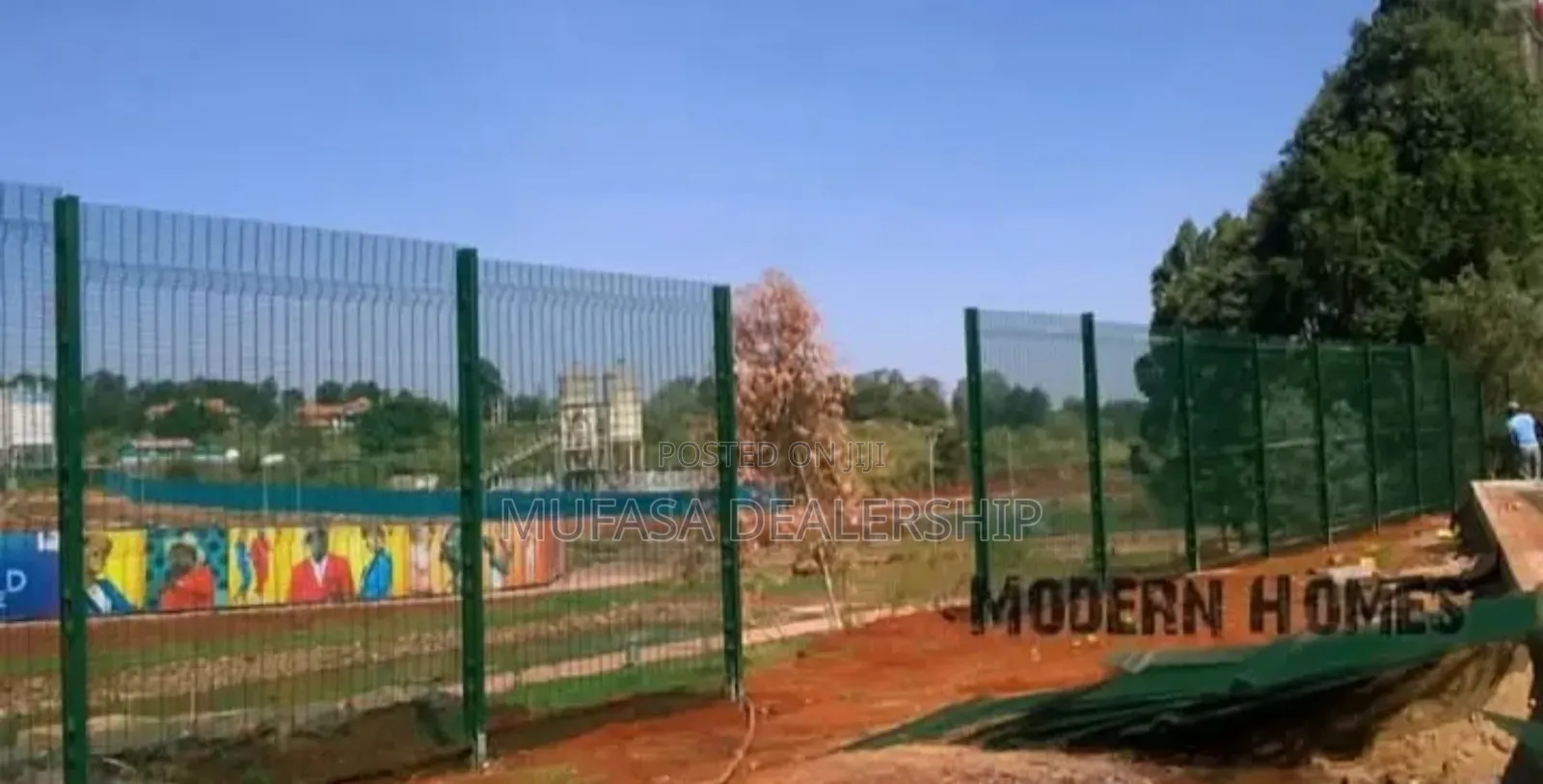 Anti-Rust Anticlimb Fence 2.4m by 3m