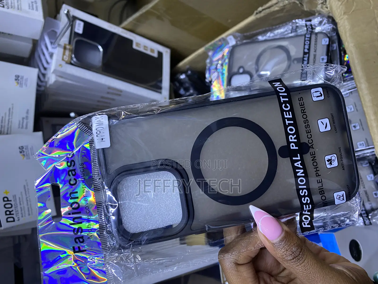 Casekoo iPhone 14 Pro Max Translucent Matte Magsafe Case
