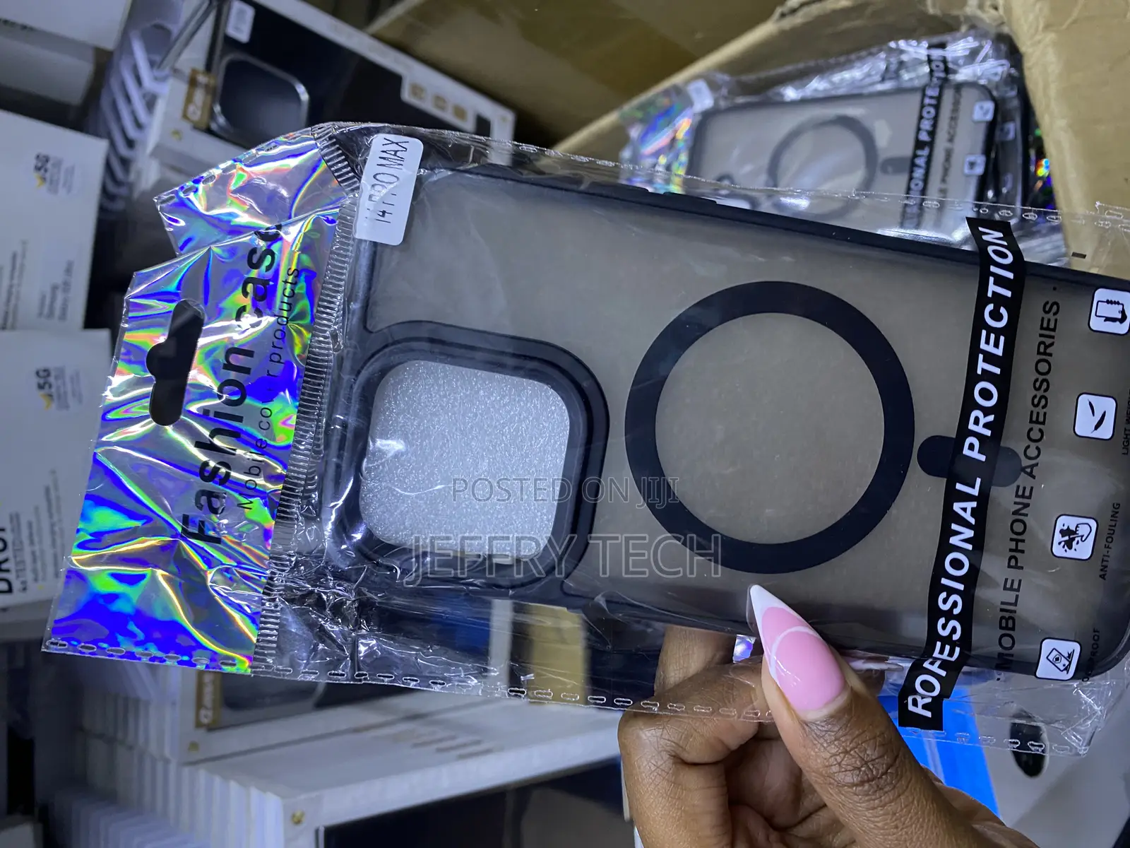 Casekoo iPhone 14 Pro Max Translucent Matte Magsafe Case