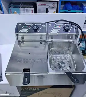 Nunix Electric Double Deep Fryer/Chips Fryer Nu12l