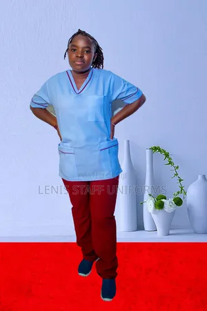 Maroon Medical Scrubs