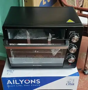 Ailyons 20ltrs Electric Countertop Oven (Knob Control)