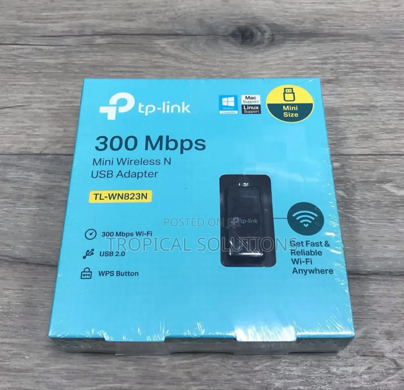 Tp-Link 300mbps Wireless N Mini Usb Adapter