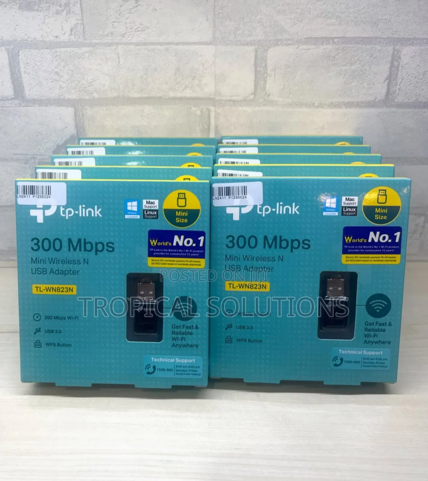 Tp-Link 300mbps Wireless N Mini Usb Adapter
