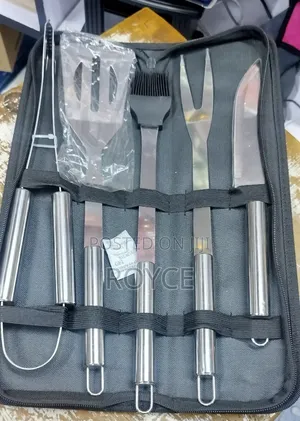 5pcs Bbq Grilling Tool Set