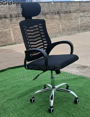 High Quality Secretarial Mesh Office Chair With Headrest