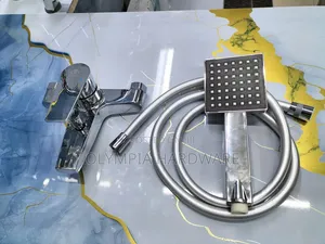 Bath Mixer + Telephone Shower