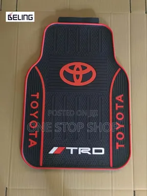 Waterproof Toyota Carpet Mats for 5 Seater Cars