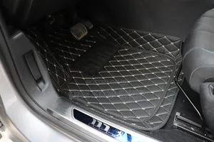 Leather 3d Stitched 3pcs Waterproof Carpet Mats