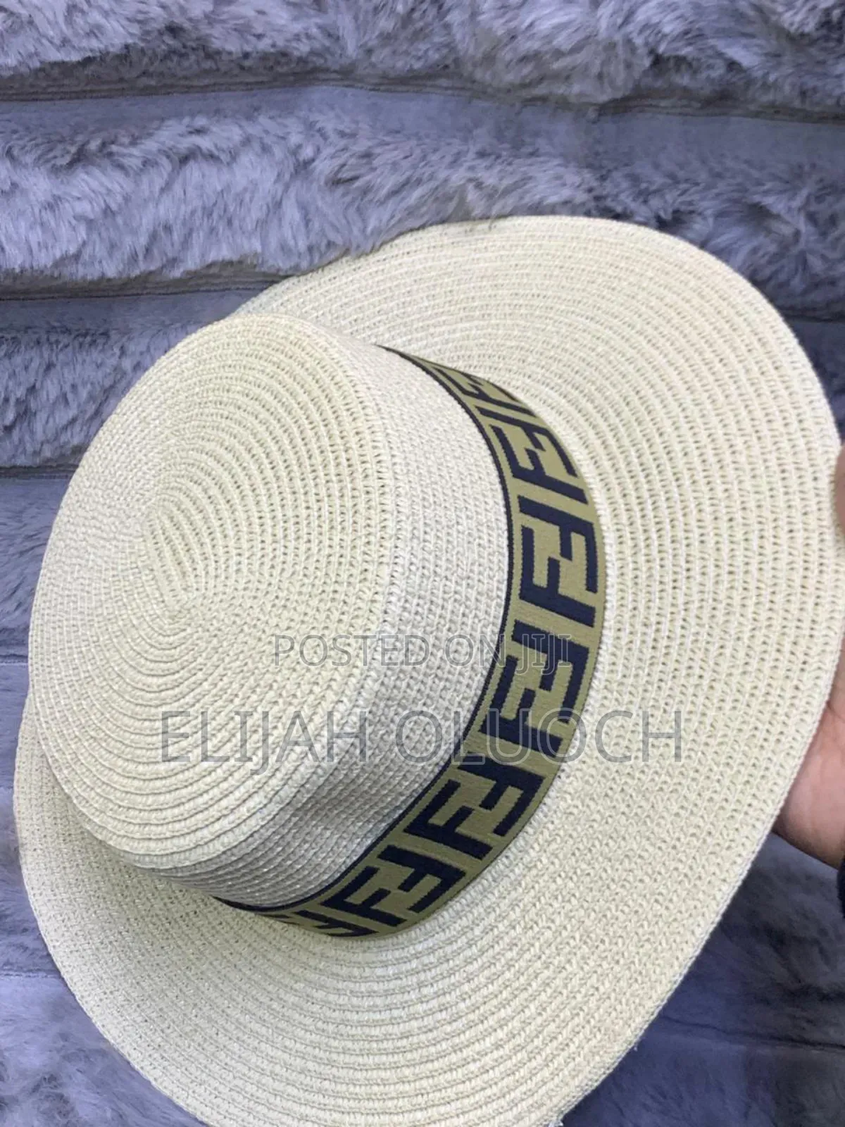 Fendi Designed Summer Hats/Boater Hats