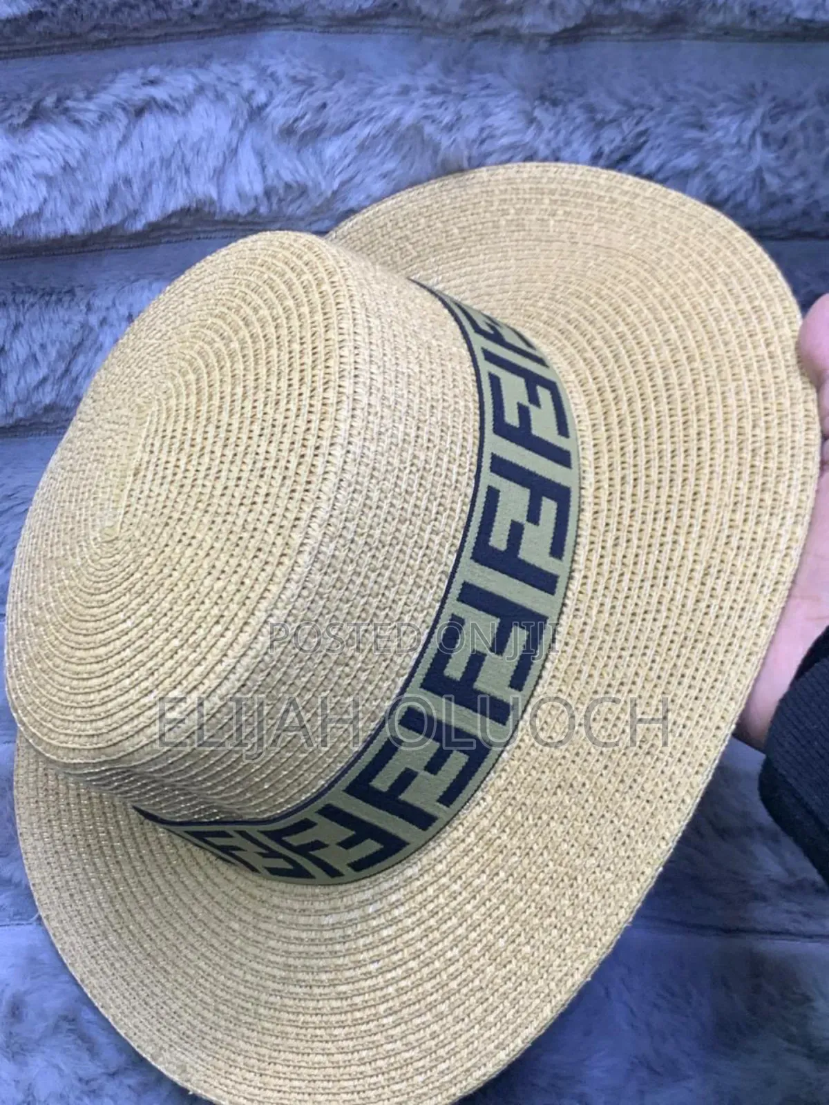 Fendi Designed Summer Hats/Boater Hats