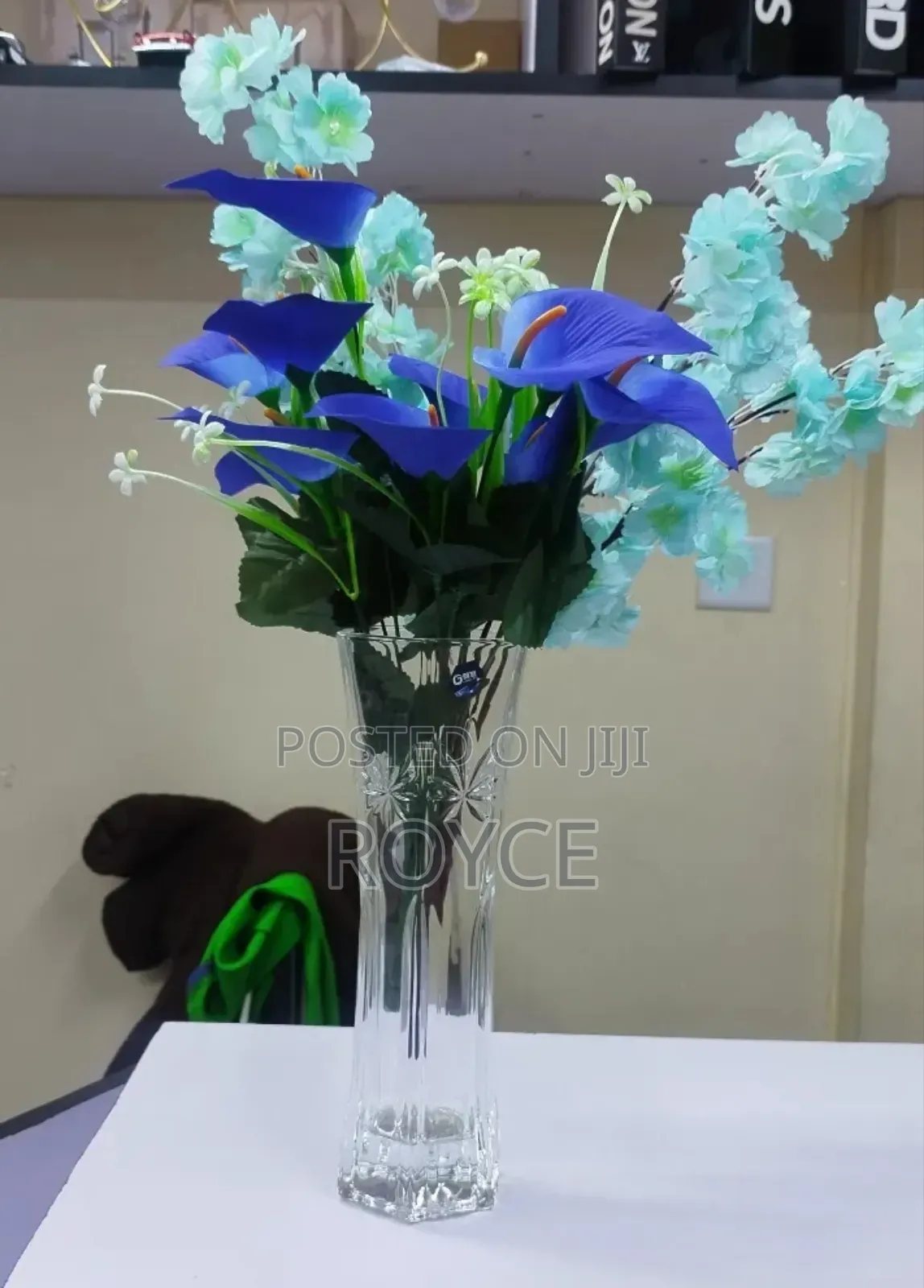 Heavy Duty Glass Flower Vase-30cm