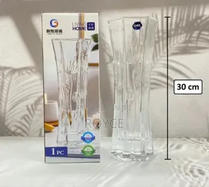 Heavy Duty Glass Flower Vase-30cm