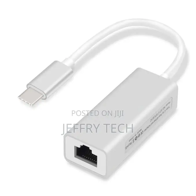 Usb 3.1 Type-C to Rj45 Network Adapter for Laptops