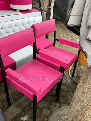 Pink Manicure Styling Chairs