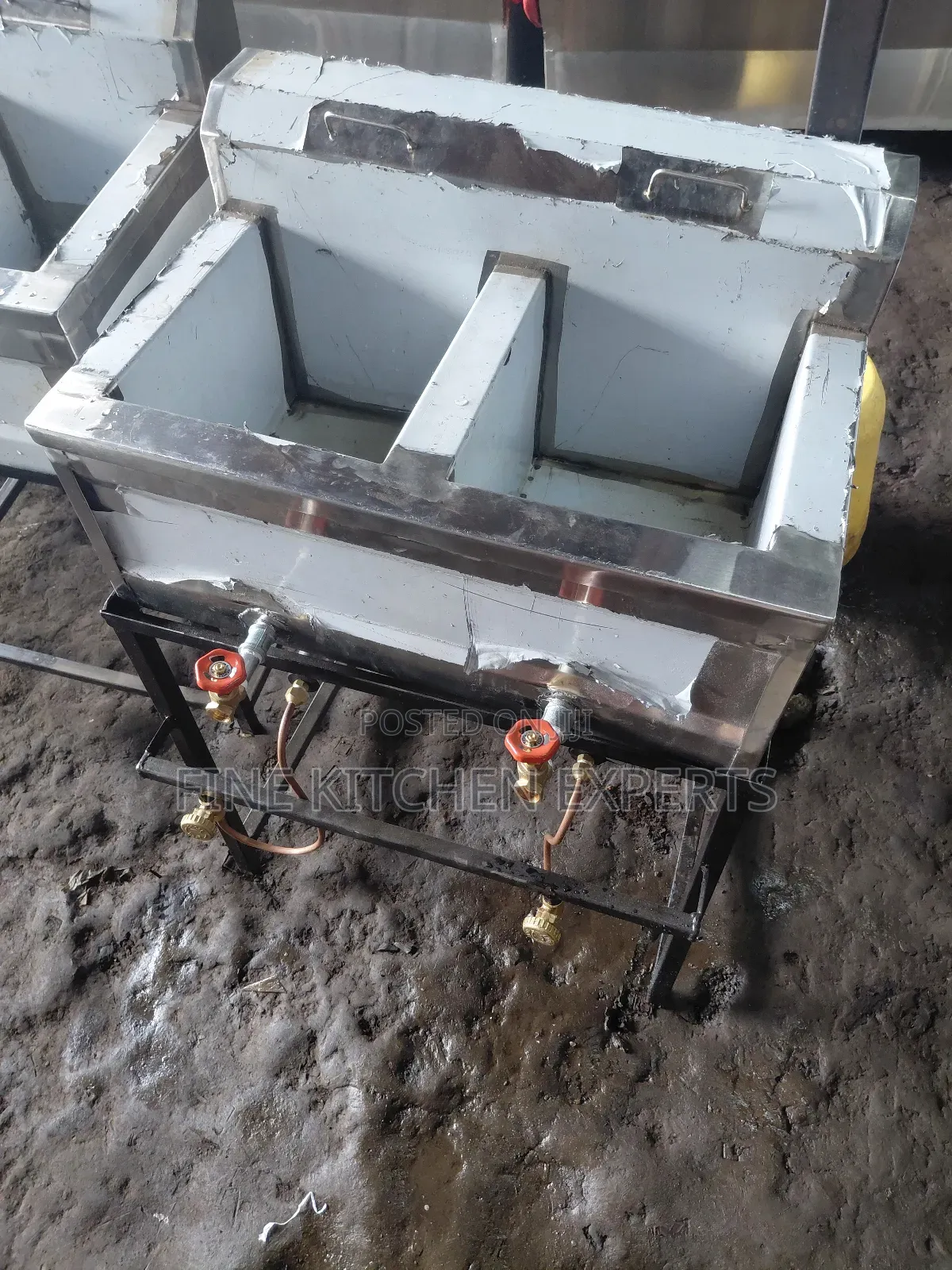 Improved Double Gas Fryer