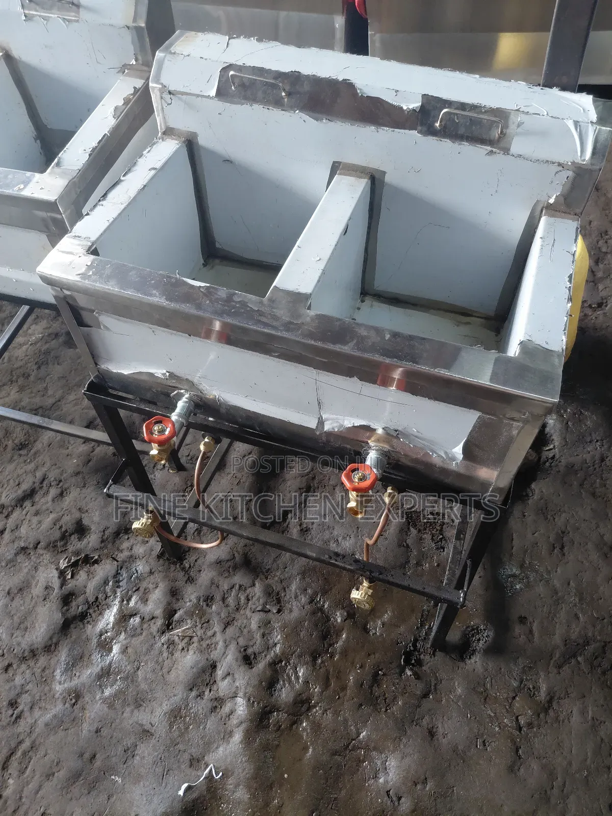 Improved Double Gas Fryer