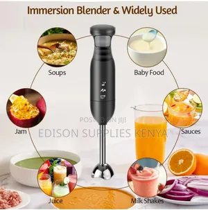 Hand Blender Immersion Blender 800 Watt Puree Smoothie Maker