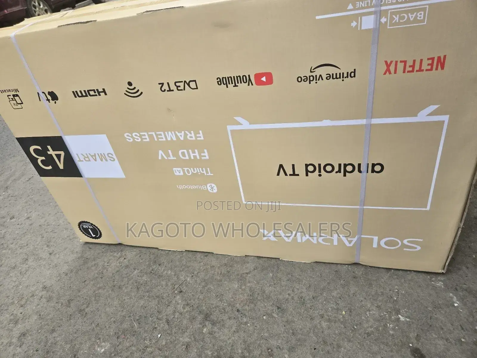 43inches Solarmax Smart Android Tv