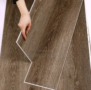 Rustic Gray Stone Look SPC Planks