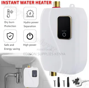 Instant Undersink Water Heater Tap Top Plug for Bathtub Salon Kitchen