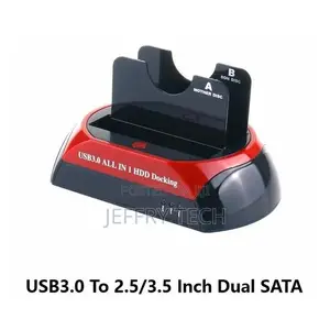 Dual 2.5" and 3.5" Sata Hard Drive Docking Station 576u3