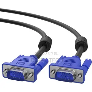 Vga Male to Male Cable 3m (Hd15p M to Hd15p M) With 2 Filter