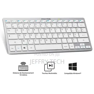 Mini Wireless Silent Keyboard Smartkeys for Windows, Macos