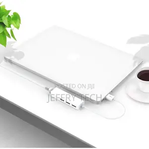 Usb Type-C to Rj45 Adapter 3-Port Usb Hub Compatible With
