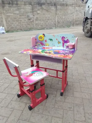 Classy Pink Kids Desk