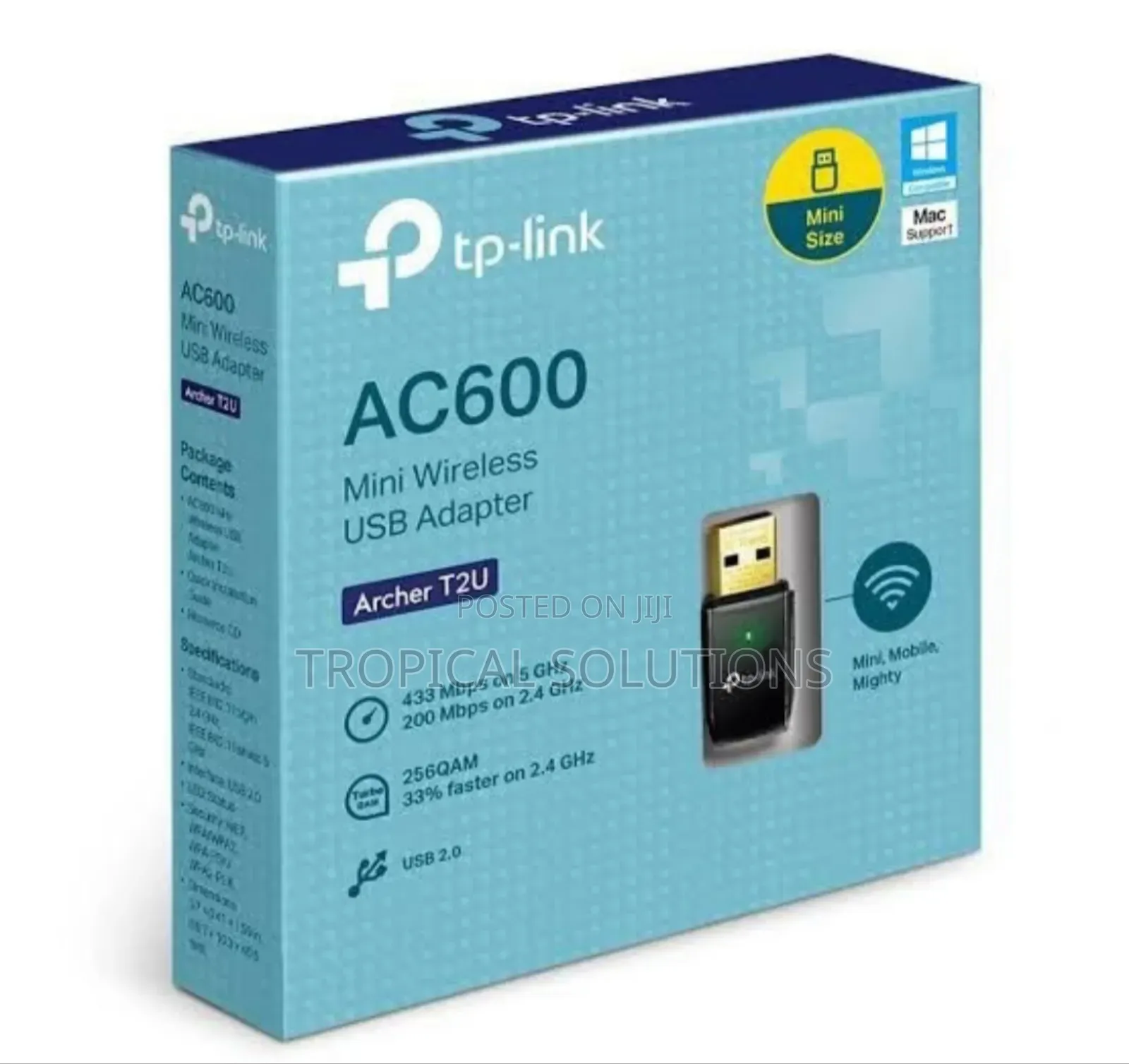 Tp-Link Ac600 Wireless Dual Band Usb Adapter