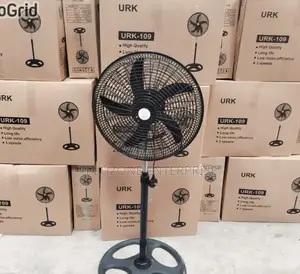 Urk 18 Inches Standing Fan With Adjustable Height